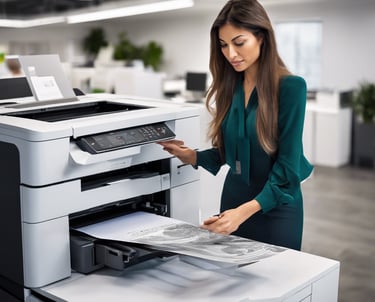 a person holding a tablet