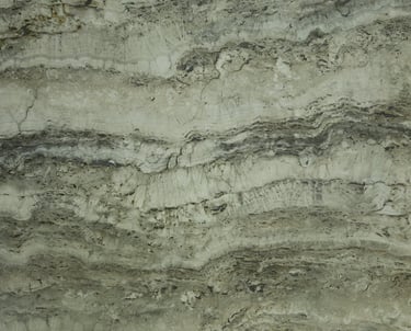 Trawertyn zielony - szara zieleń, włoski kamień naturalny