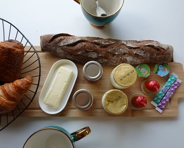 Petit-déjeuner Tiny-house Saignon (Luberon)