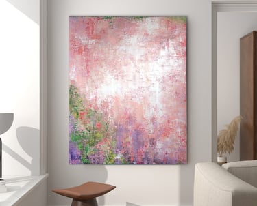 "Pink Vision" 60x48 Pensacola home studio