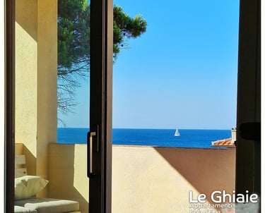 sea view from the terrace