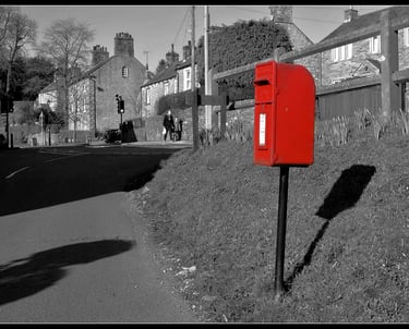 Post Boxes around Pendle