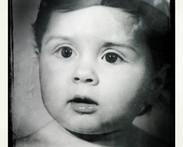 Portrait d'un enfant de un an