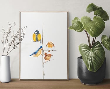 Marie Potel Tableau aquarelle