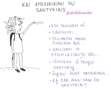 mergaitė mojuoja servetėle