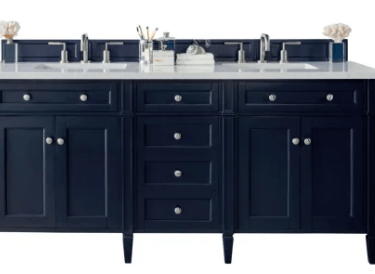 Bathroom Vanity Set with Cabinet and Marble Vanity Top