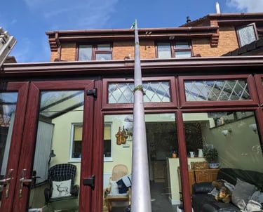 gutter clear using vacuum
