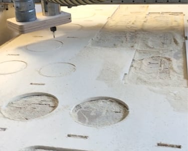 routeado cnc de madera