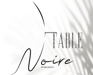 Logotype pour la table noir réunions culturelles