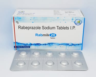 Rabmik-20 | Rabeprazole 20mg Tablet