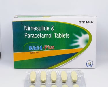 Niklid-Plus | Nimesulide 100mg and Paracetamol 325mg Tablet
