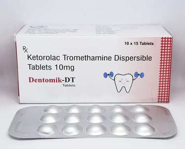 Dentomik-DT | Ketorolac Tromethamine 10mg Dispersible Tablet