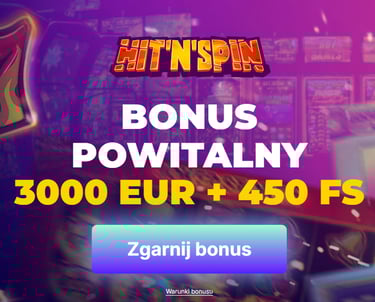 Kasyno Hit'n'Spin to licencjonowana i regulowana witryna z przyjaznym dla użytkownika interfejsem