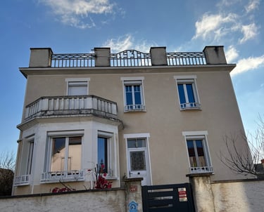 maison avant peinture façade
