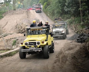 Wisata Jeep Lava Tour Merapi