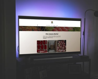 FHU OLMAX HURTOWNIA WARZYW I OWOCÓW DĄBROWA GÓRNICZA NA TELEWIZORZE