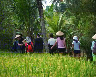 Bali educational farming