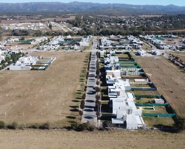 desarrollo urbano proyectos de loteo escorrentia tendido electrico obra de agua