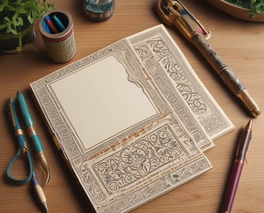 An interior of a crowded shop filled with various household and electrical items, including light bulbs, cables, and packaged goods. Red lanterns with tassels hang from the ceiling, along with ornate chandeliers. Shelves and displays are lined with boxes and products, and the space is brightly lit.