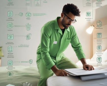 black blue and yellow textile