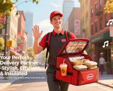 our delivery bags your excellent work tool 