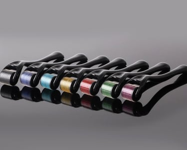 Rolling pins of different colors