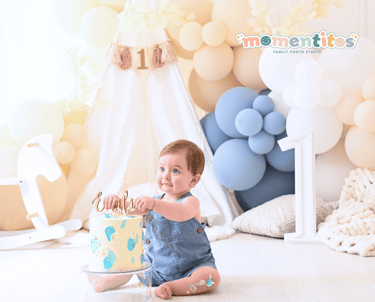 Sesiones de fotografía de cumpleaños para bebes