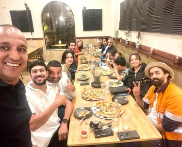 Moroccan Association Members celebrating Ramadan.