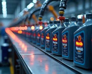 Nexlub Private Labelling Production Line