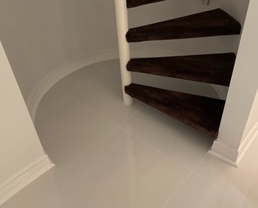 installation de céramique et finition