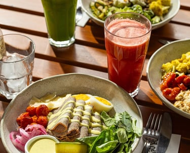 Bowl de rosbife da Le Pain Quotidien. Foto: Divulgação/ Ana Carol