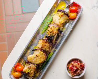 Michui de peixe com legumes, da Casa Baruk. Foto: Divulgação