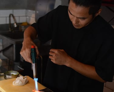 Omakase Koya88: chef Michel Fuzioka. Foto: Divulgação