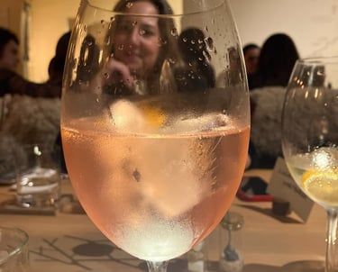 Drinque não-alcoólico com xarope de ruibarbo. Foto: Rafael Carvalho Lima