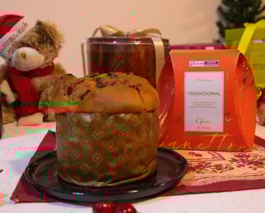 Panetone Ofner Tradicional de Frutas. Foto: Rafael Carvalho Lima