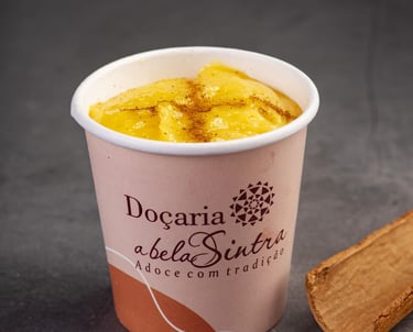 Ovos moles com canela, da Doçaria A Bela Sintra. Foto: Divulgação
