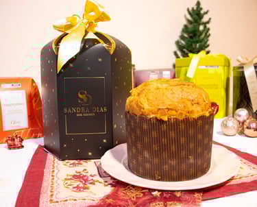 Panetone Sandra Dias. Foto: Rafael Carvalho Lima