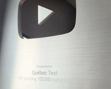 Québec Test YouTube