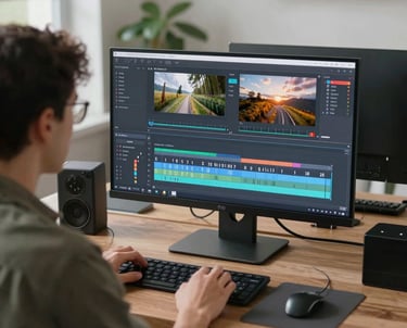 black blue and yellow textile