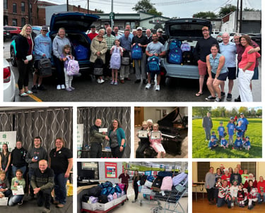 Collage of Kiwanis Projects