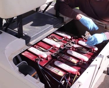 golf cart battery testing
