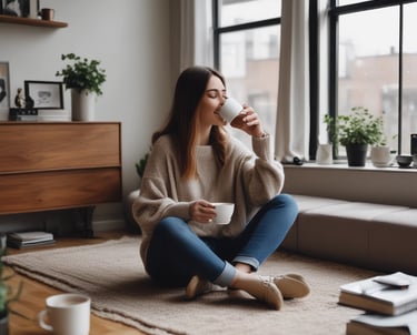 Close-up of colorful smoothie ingredients like spinach, mango, and banana on a lime green surface.