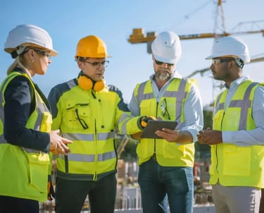 Littak byggleder projekt på plats