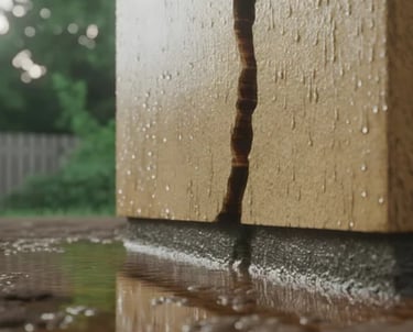 structural engineer foundation inspection brick wall cracks