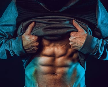 Lean muscular physique healthy lifestyle fitness and nutrition results
