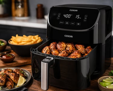 Best air fryer for healthy cooking crispy results kitchen appliance review