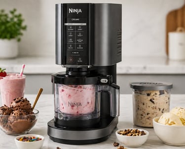 Ninja Creami ice cream maker review healthy dessert maker appliance
