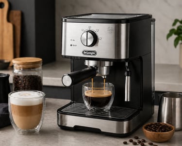 Best espresso machine for home barista coffee maker review kitchen appliance