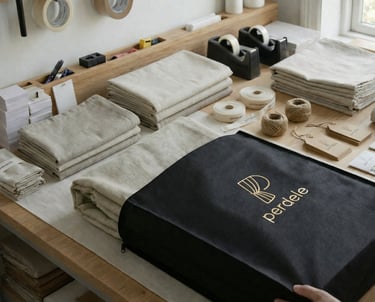 perdele paketleme, perde hurcu, perde hurç, perde üretimi, fon üretimi, tül üretimi, perdele üretim