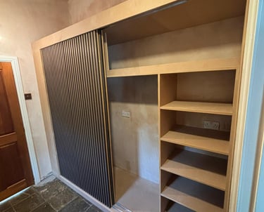 open shelving bradford stag carpentry